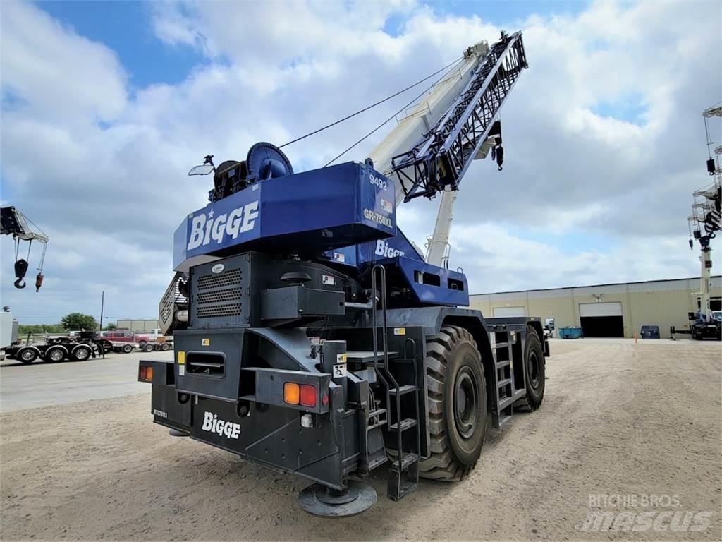 Tadano GR-750XL رافعات الطرق الوعرة