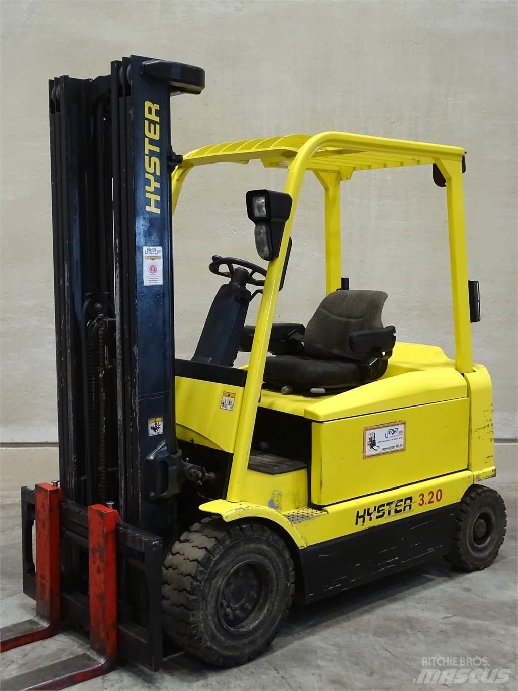 Hyster J3.20XM شاحنات ذات رافعات شوكية تعمل بالكهرباء