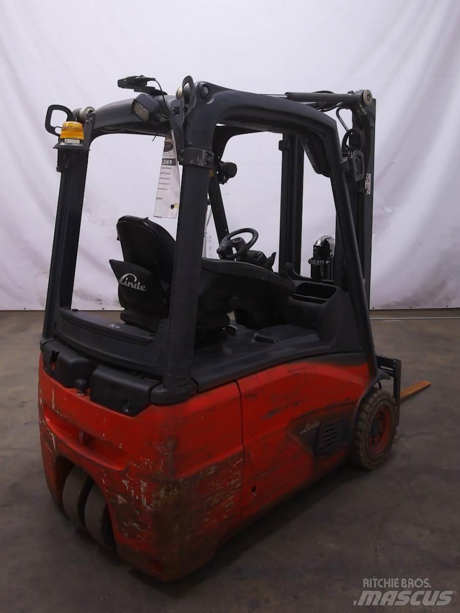 Linde E16-02 شاحنات ذات رافعات شوكية تعمل بالكهرباء