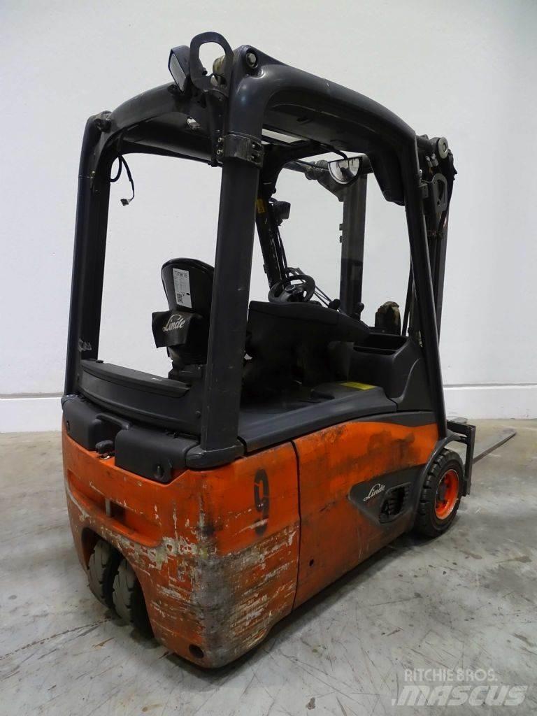 Linde E16-02 شاحنات ذات رافعات شوكية تعمل بالكهرباء