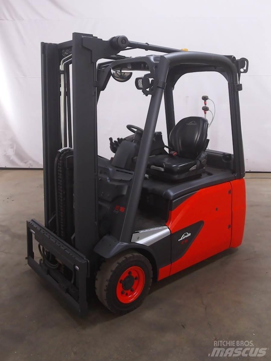 Linde E16-02 شاحنات ذات رافعات شوكية تعمل بالكهرباء