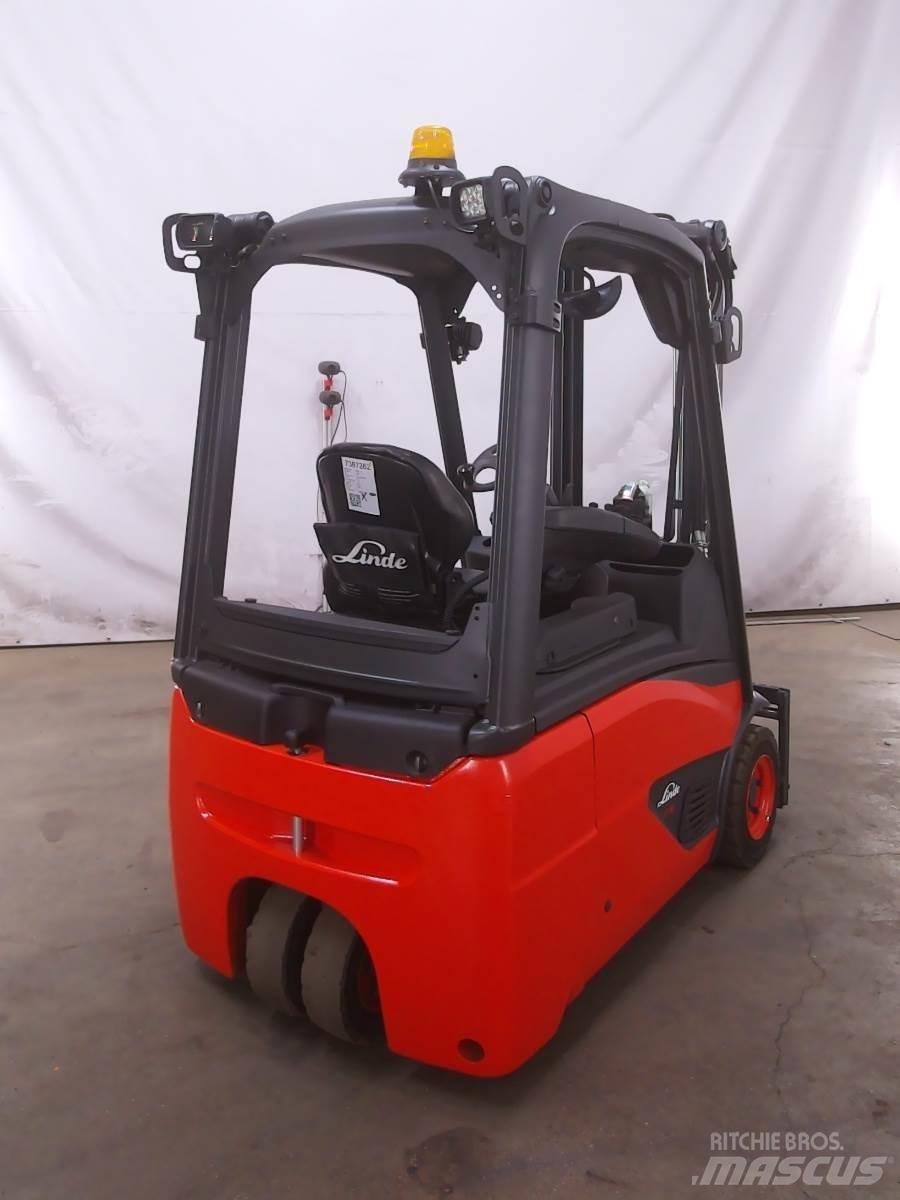 Linde E16-02 شاحنات ذات رافعات شوكية تعمل بالكهرباء