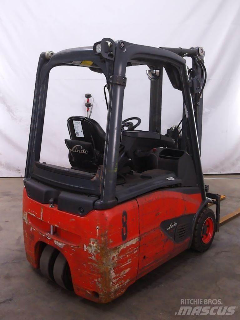 Linde E16-02 شاحنات ذات رافعات شوكية تعمل بالكهرباء