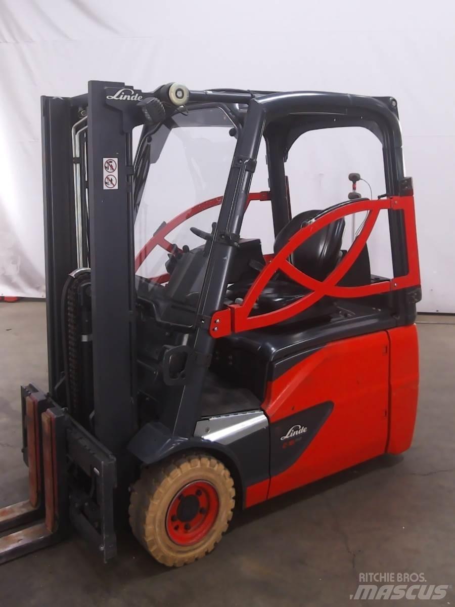 Linde E16-02 شاحنات ذات رافعات شوكية تعمل بالكهرباء