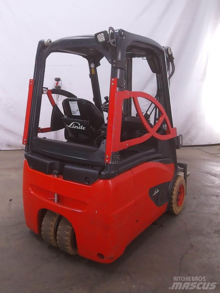 Linde E16-02 شاحنات ذات رافعات شوكية تعمل بالكهرباء
