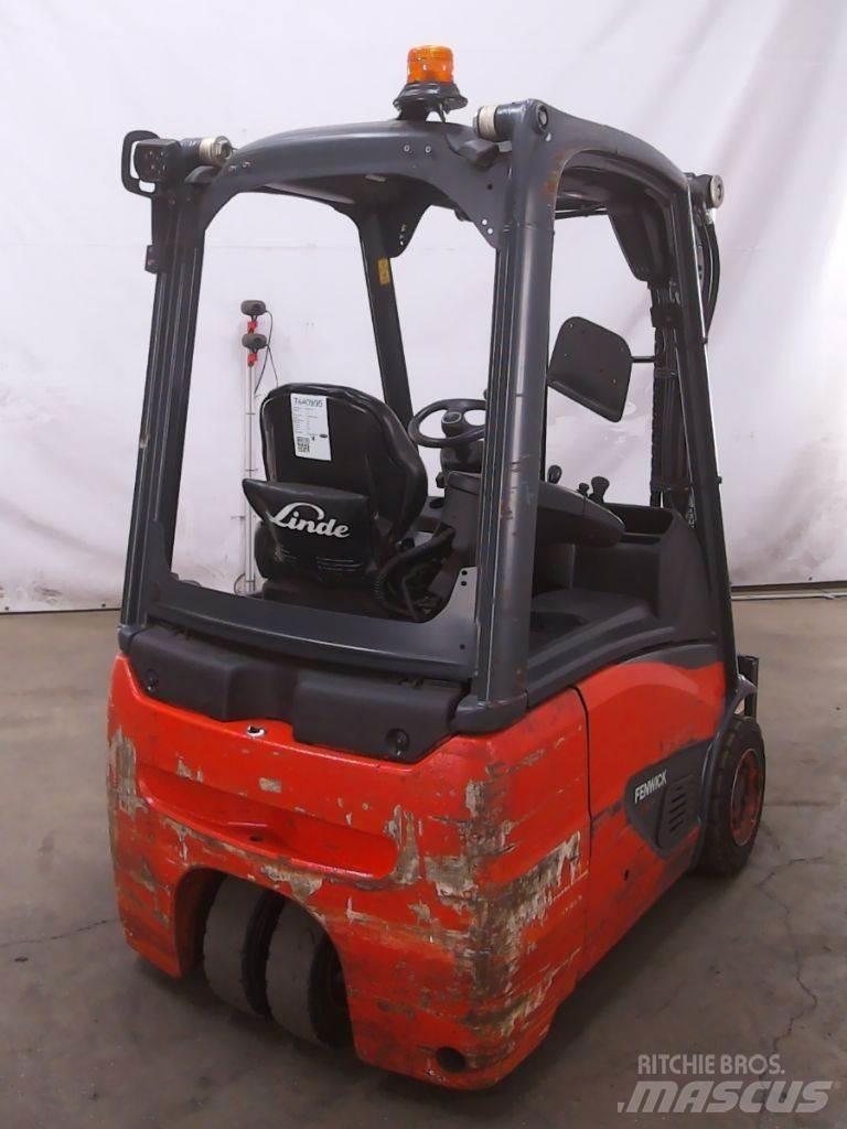 Linde E16C-02 شاحنات ذات رافعات شوكية تعمل بالكهرباء
