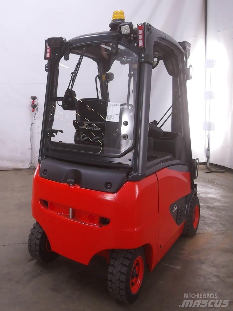 Linde E16PH-02 شاحنات ذات رافعات شوكية تعمل بالكهرباء