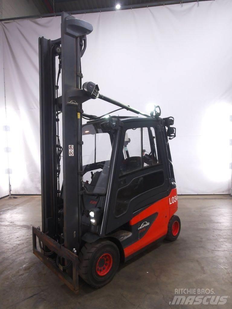 Linde E25-01 شاحنات ذات رافعات شوكية تعمل بالكهرباء