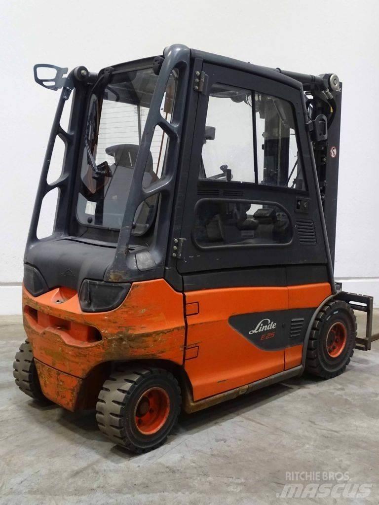Linde E25-01 شاحنات ذات رافعات شوكية تعمل بالكهرباء
