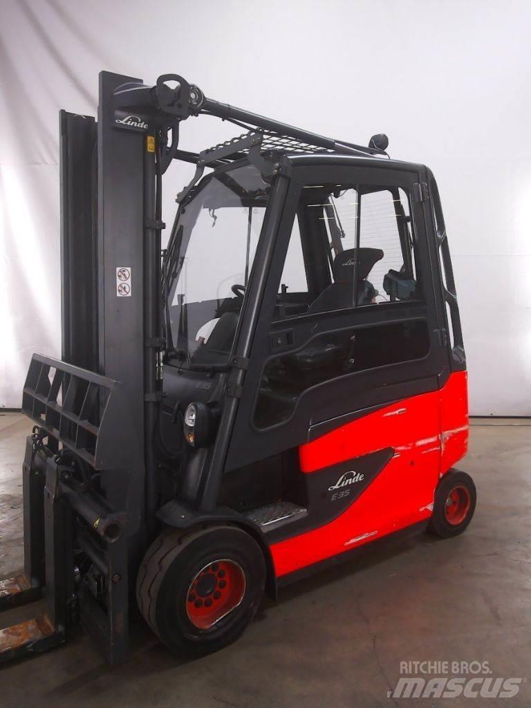 Linde E35HL-01 شاحنات ذات رافعات شوكية تعمل بالكهرباء