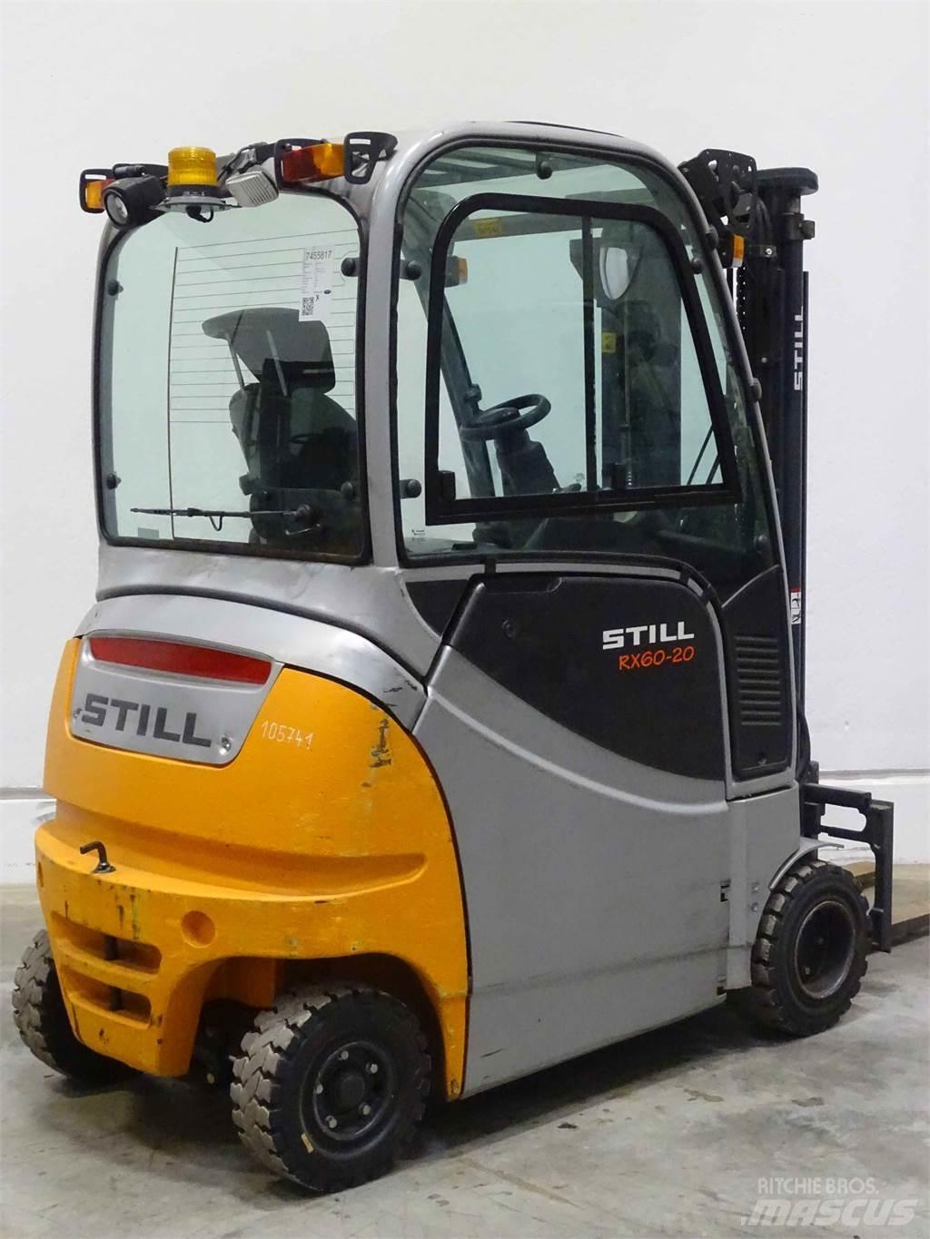 Still RX60-20 شاحنات ذات رافعات شوكية تعمل بالكهرباء