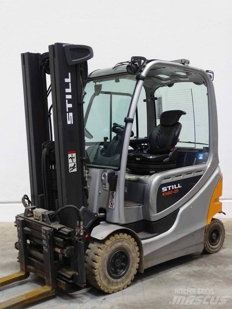 Still RX60-25 شاحنات ذات رافعات شوكية تعمل بالكهرباء