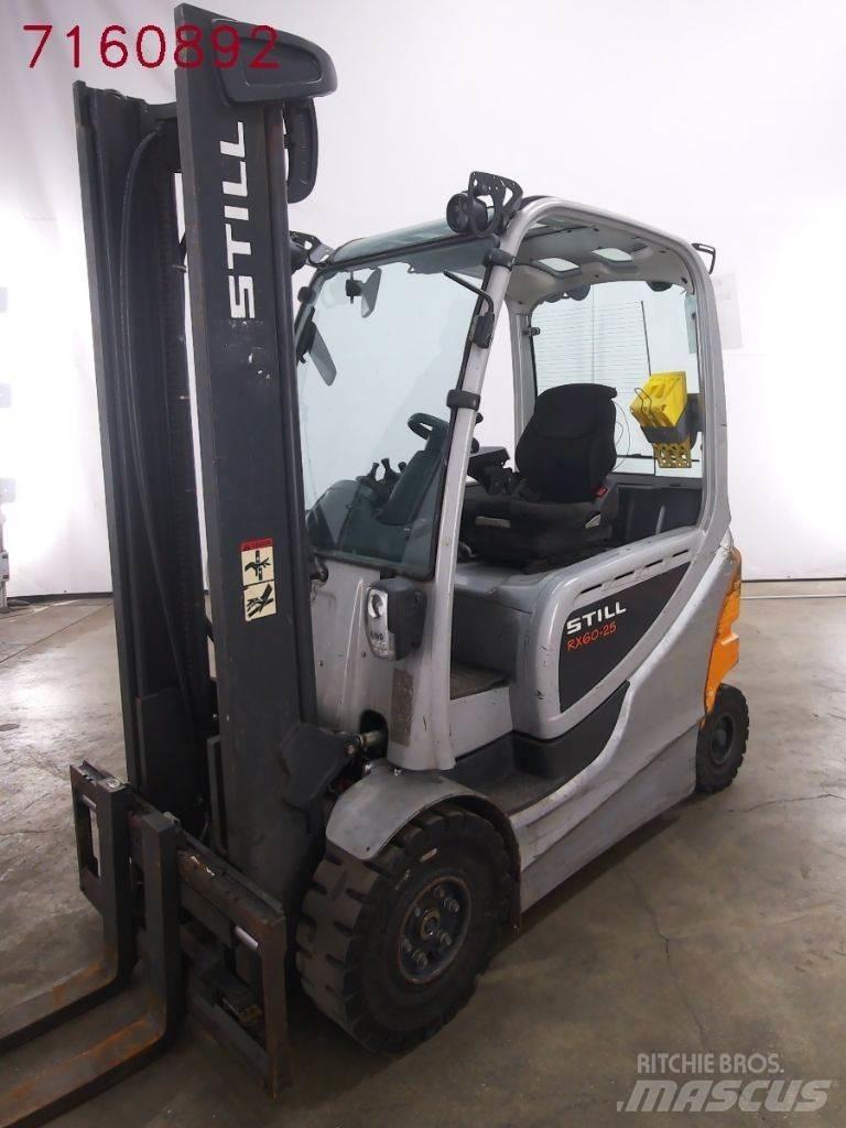 Still RX60-25 شاحنات ذات رافعات شوكية تعمل بالكهرباء