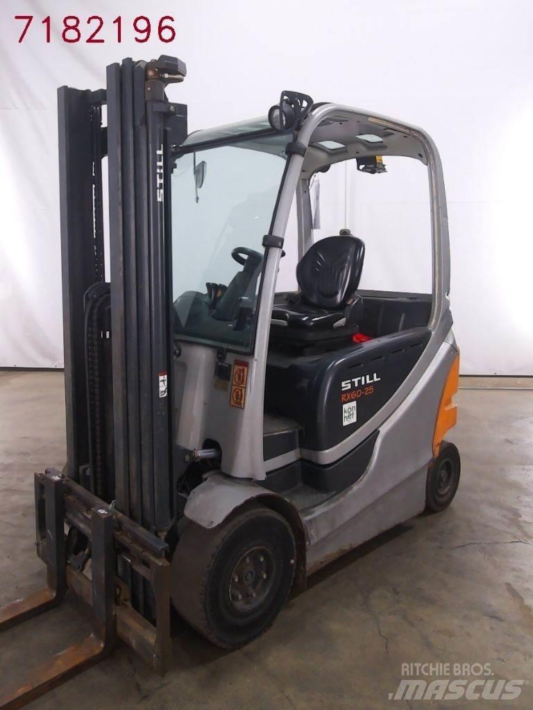 Still RX60-25 شاحنات ذات رافعات شوكية تعمل بالكهرباء