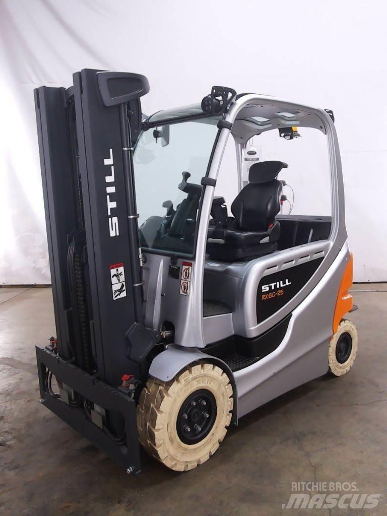 Still RX60-25 شاحنات ذات رافعات شوكية تعمل بالكهرباء