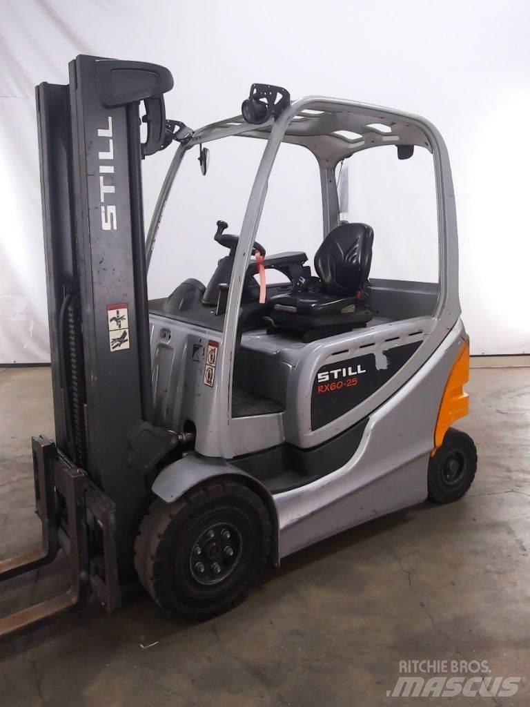 Still RX60-25 شاحنات ذات رافعات شوكية تعمل بالكهرباء