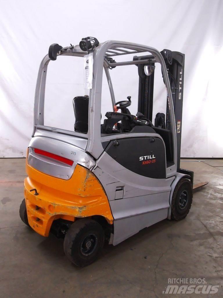 Still RX60-25 شاحنات ذات رافعات شوكية تعمل بالكهرباء