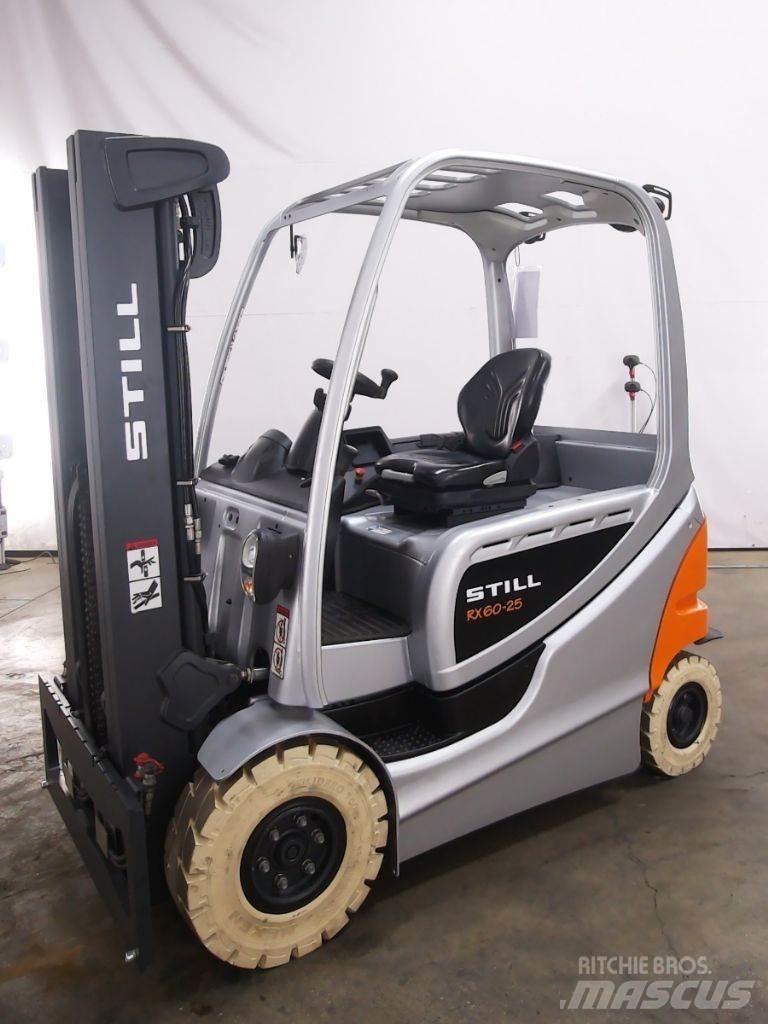 Still RX60-25 شاحنات ذات رافعات شوكية تعمل بالكهرباء