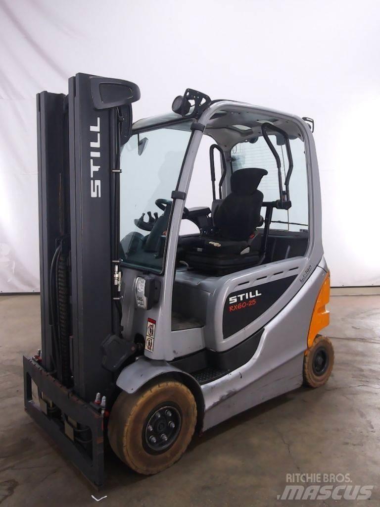 Still RX60-25 شاحنات ذات رافعات شوكية تعمل بالكهرباء