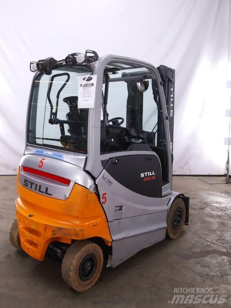 Still RX60-25 شاحنات ذات رافعات شوكية تعمل بالكهرباء