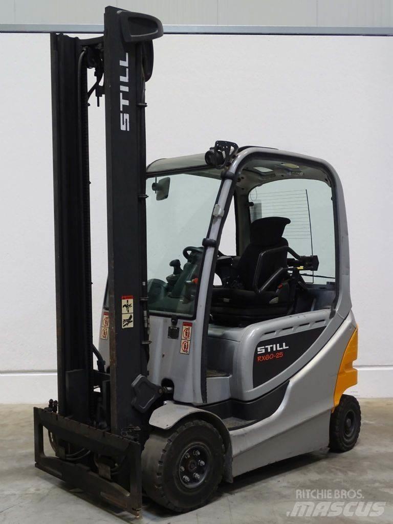 Still RX60-25 شاحنات ذات رافعات شوكية تعمل بالكهرباء