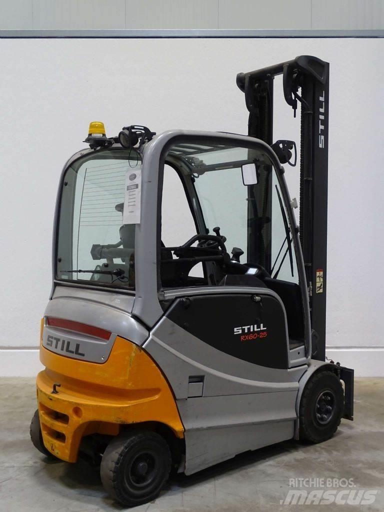 Still RX60-25 شاحنات ذات رافعات شوكية تعمل بالكهرباء
