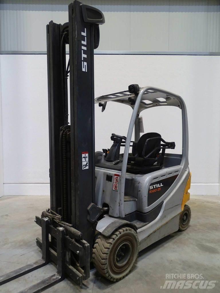 Still RX60-25 شاحنات ذات رافعات شوكية تعمل بالكهرباء