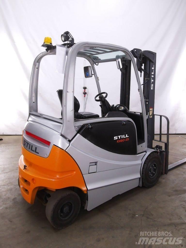 Still RX60-25 شاحنات ذات رافعات شوكية تعمل بالكهرباء