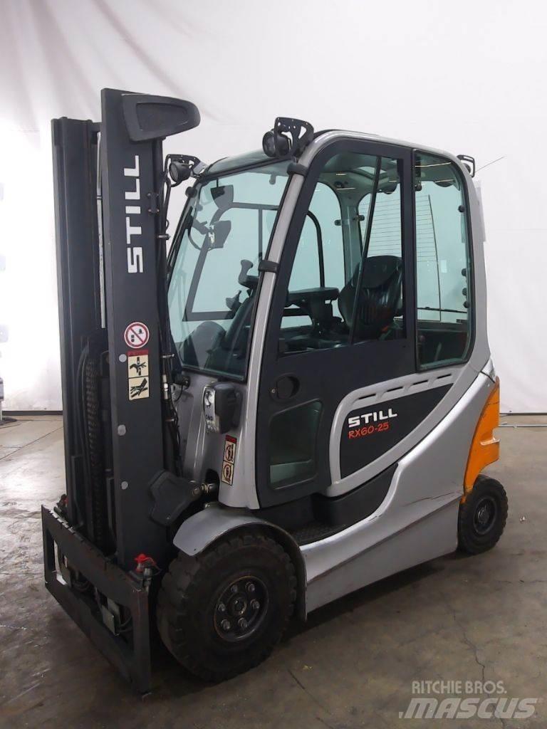 Still RX60-25 شاحنات ذات رافعات شوكية تعمل بالكهرباء