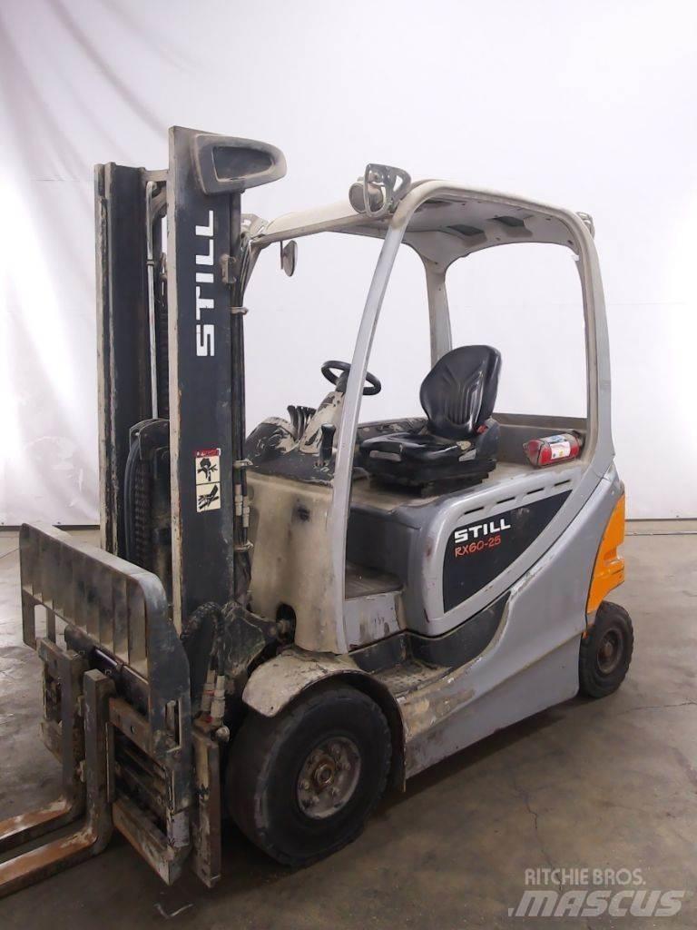 Still RX60-25 شاحنات ذات رافعات شوكية تعمل بالكهرباء