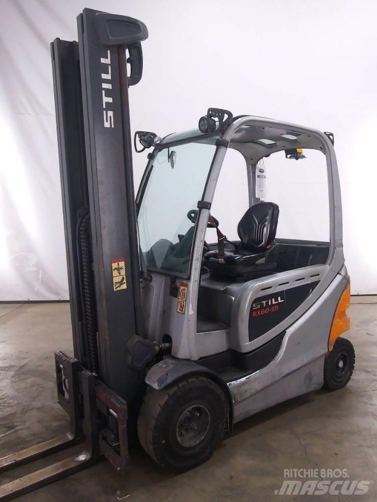 Still RX60-25 شاحنات ذات رافعات شوكية تعمل بالكهرباء