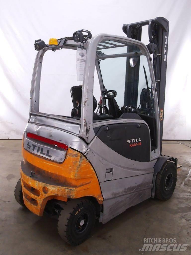 Still RX60-25 شاحنات ذات رافعات شوكية تعمل بالكهرباء