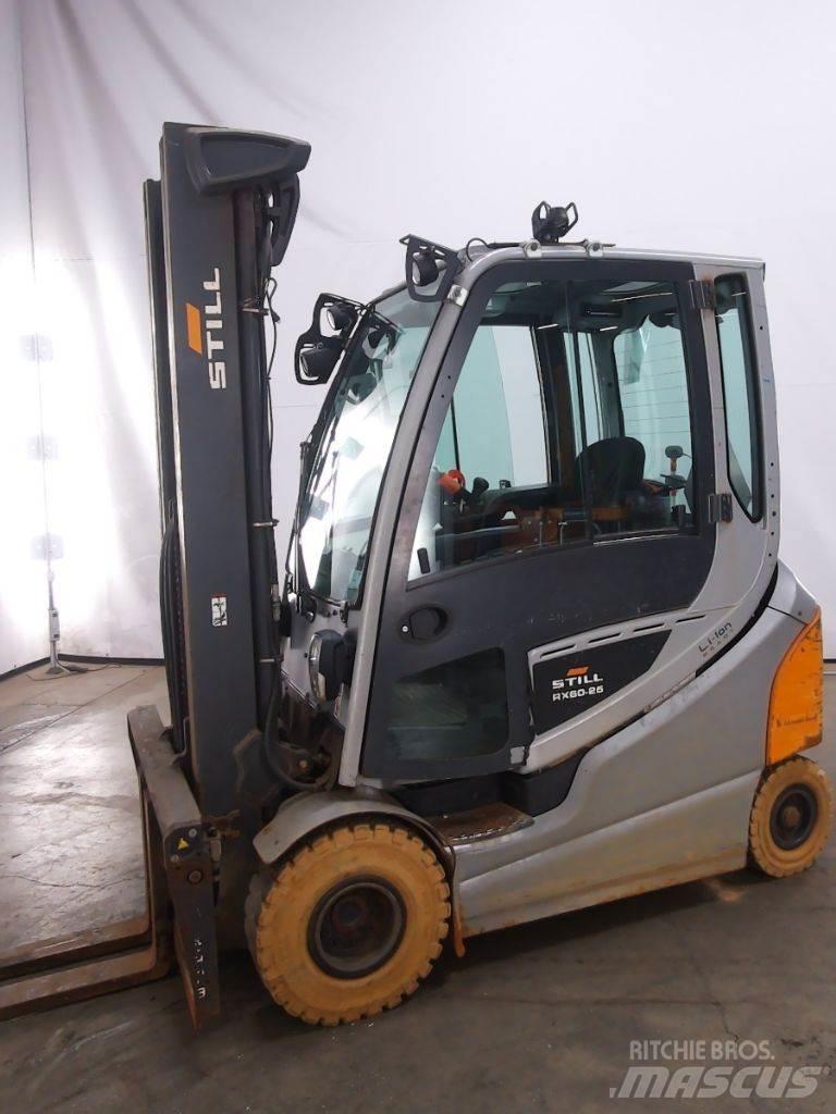 Still RX60-25 شاحنات ذات رافعات شوكية تعمل بالكهرباء