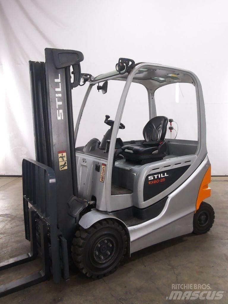Still RX60-25 شاحنات ذات رافعات شوكية تعمل بالكهرباء