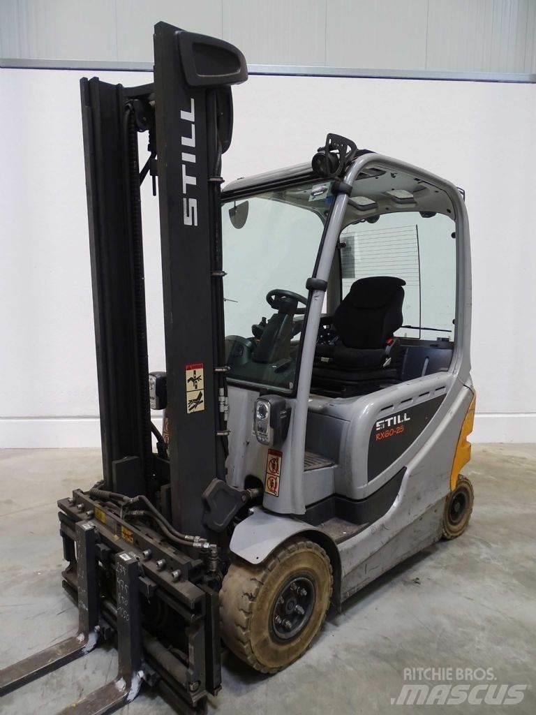 Still RX60-25 شاحنات ذات رافعات شوكية تعمل بالكهرباء