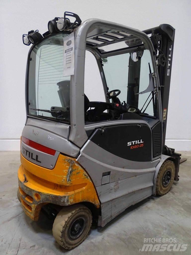Still RX60-25 شاحنات ذات رافعات شوكية تعمل بالكهرباء