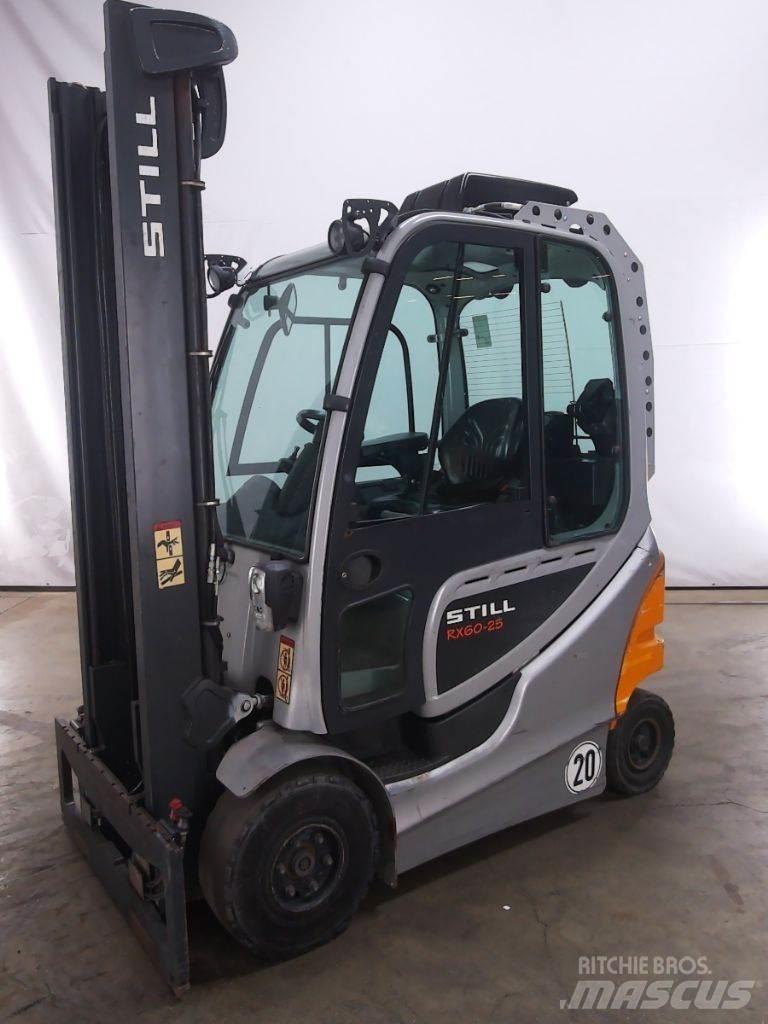 Still RX60-25 شاحنات ذات رافعات شوكية تعمل بالكهرباء