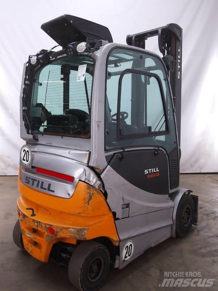 Still RX60-25 شاحنات ذات رافعات شوكية تعمل بالكهرباء