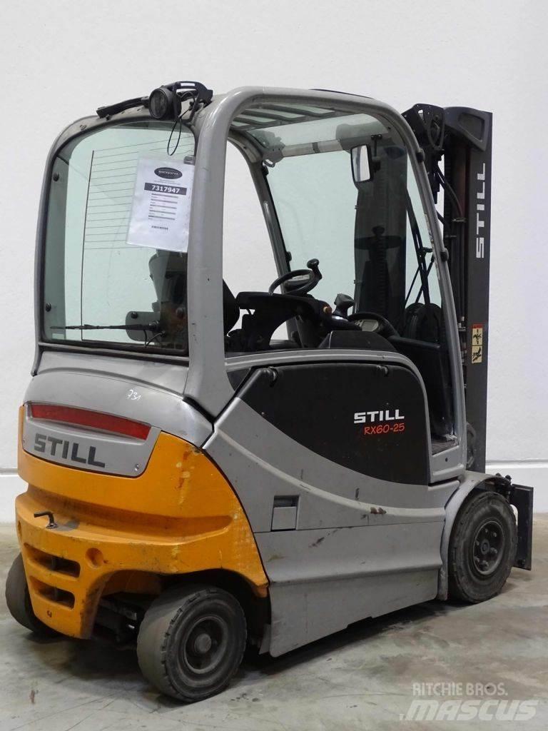 Still RX60-25 شاحنات ذات رافعات شوكية تعمل بالكهرباء