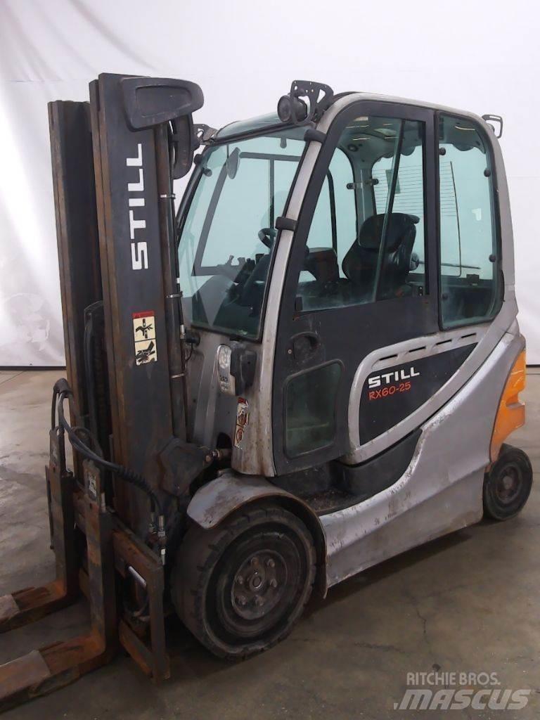 Still RX60-25 شاحنات ذات رافعات شوكية تعمل بالكهرباء