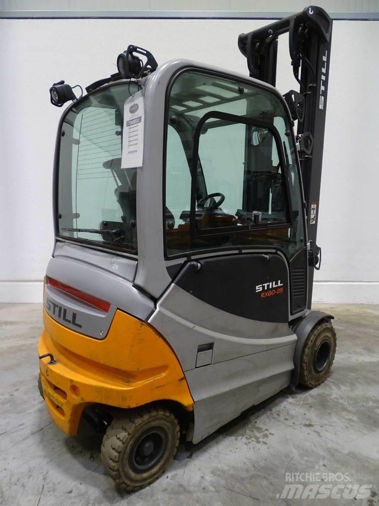 Still RX60-25 شاحنات ذات رافعات شوكية تعمل بالكهرباء