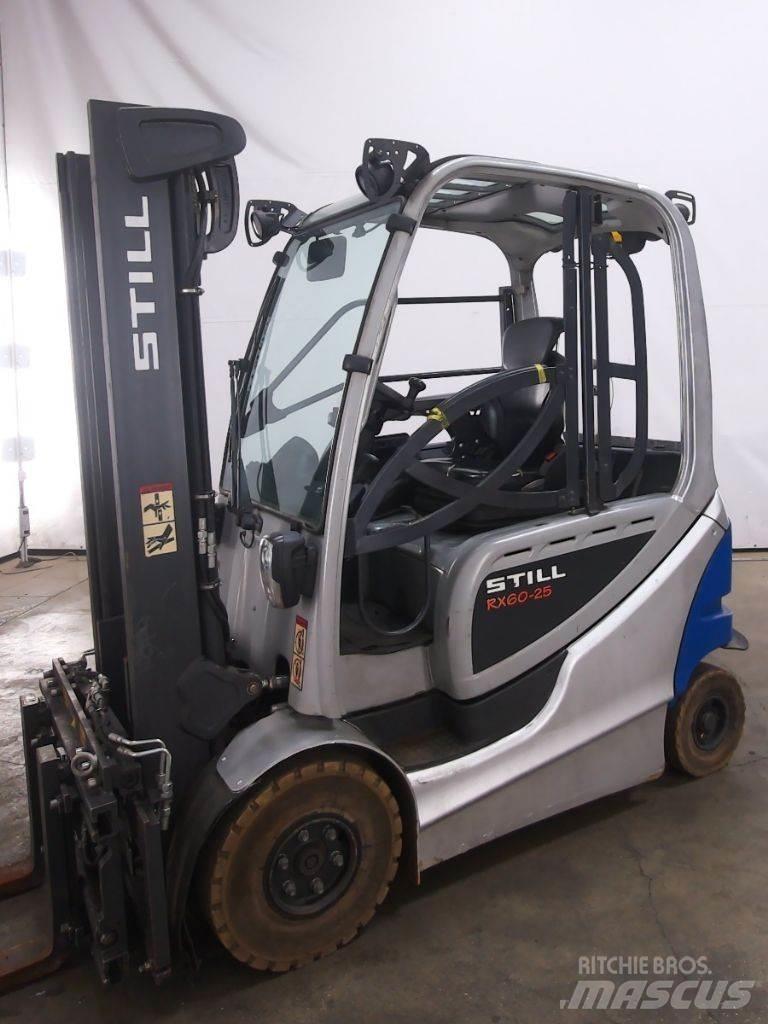 Still RX60-25 شاحنات ذات رافعات شوكية تعمل بالكهرباء