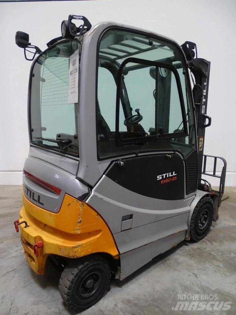 Still RX60-25 شاحنات ذات رافعات شوكية تعمل بالكهرباء