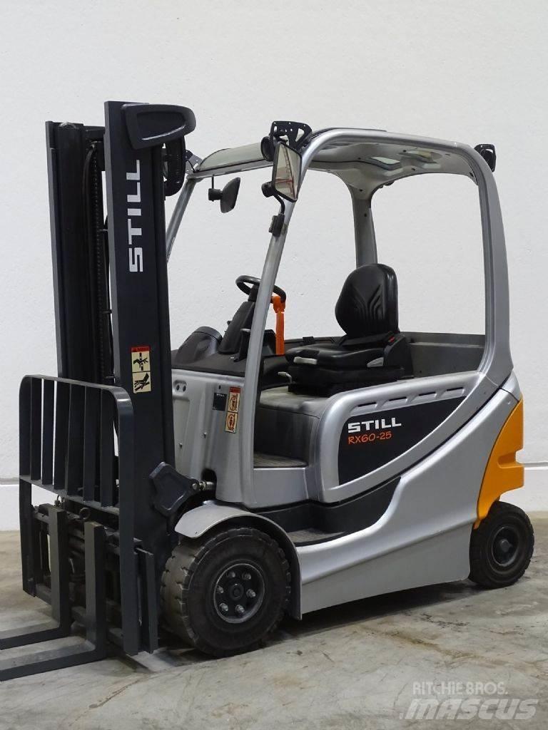 Still RX60-25 شاحنات ذات رافعات شوكية تعمل بالكهرباء