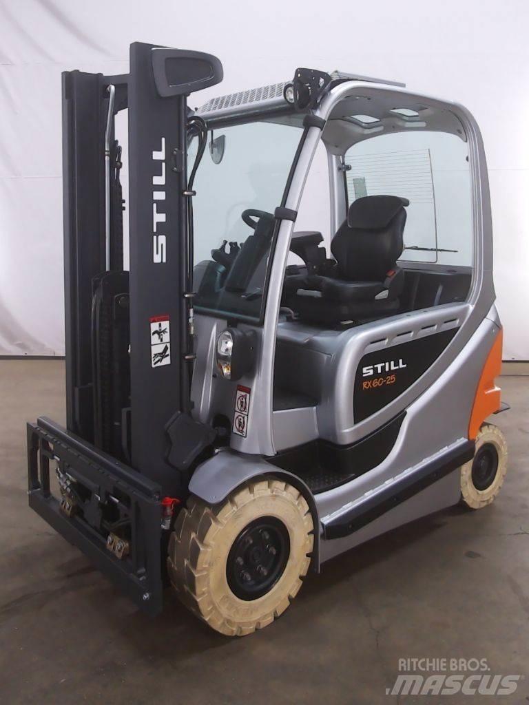 Still RX60-25 شاحنات ذات رافعات شوكية تعمل بالكهرباء
