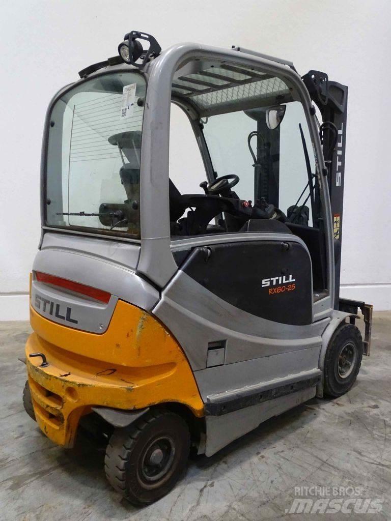Still RX60-25 شاحنات ذات رافعات شوكية تعمل بالكهرباء