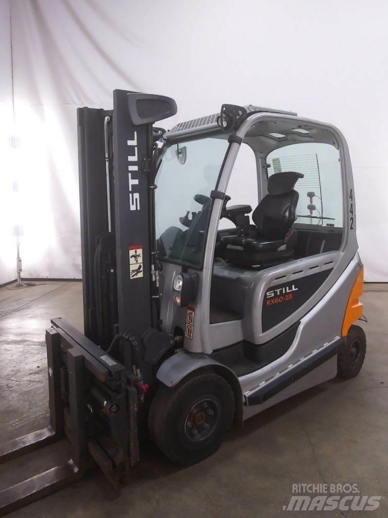 Still RX60-25 شاحنات ذات رافعات شوكية تعمل بالكهرباء
