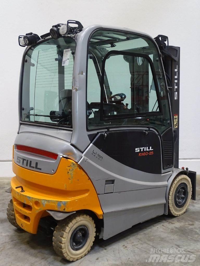 Still RX60-25 شاحنات ذات رافعات شوكية تعمل بالكهرباء