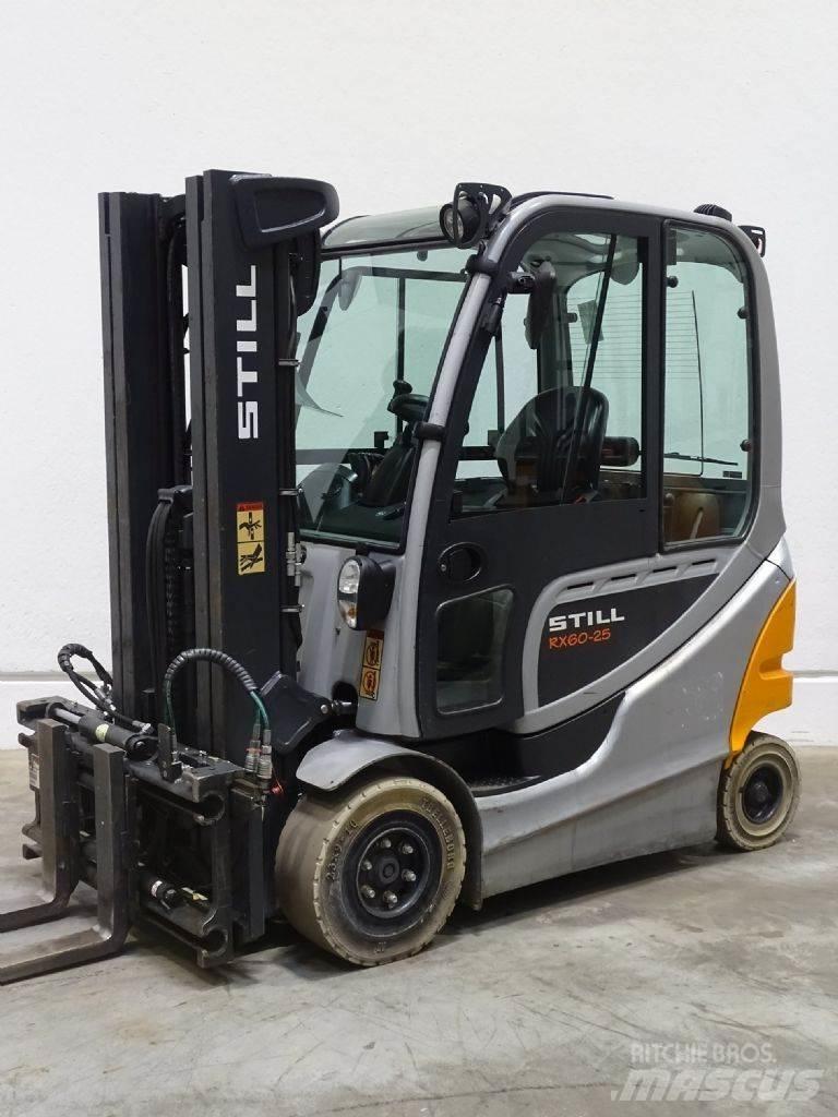 Still RX60-25 شاحنات ذات رافعات شوكية تعمل بالكهرباء