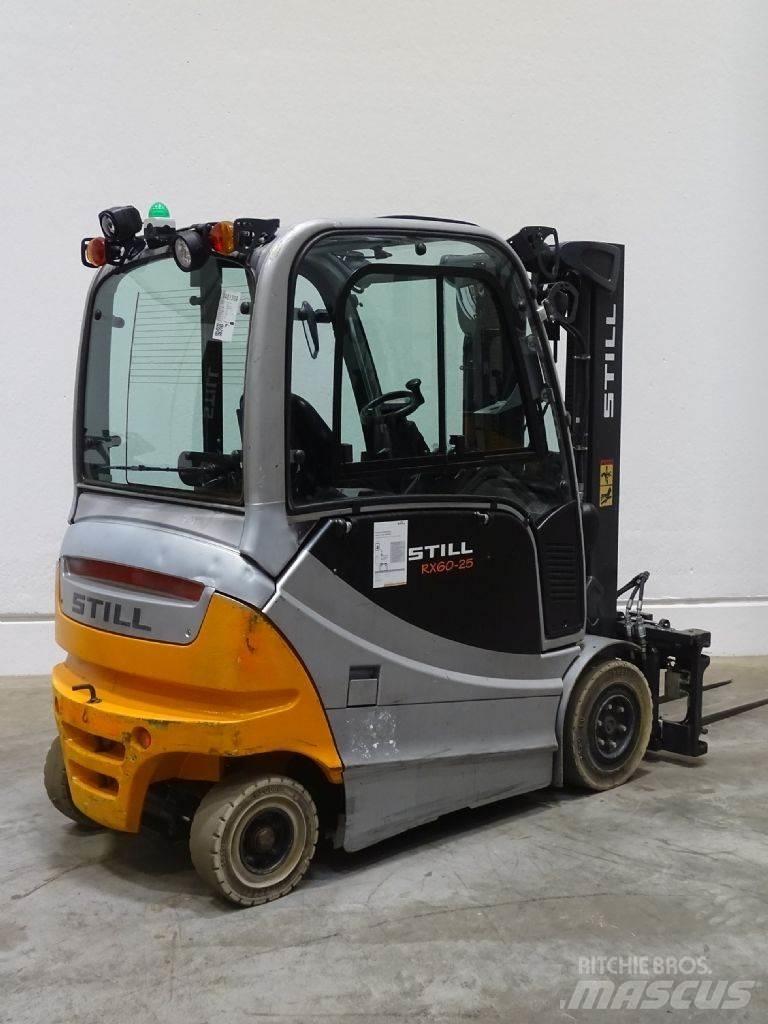 Still RX60-25 شاحنات ذات رافعات شوكية تعمل بالكهرباء